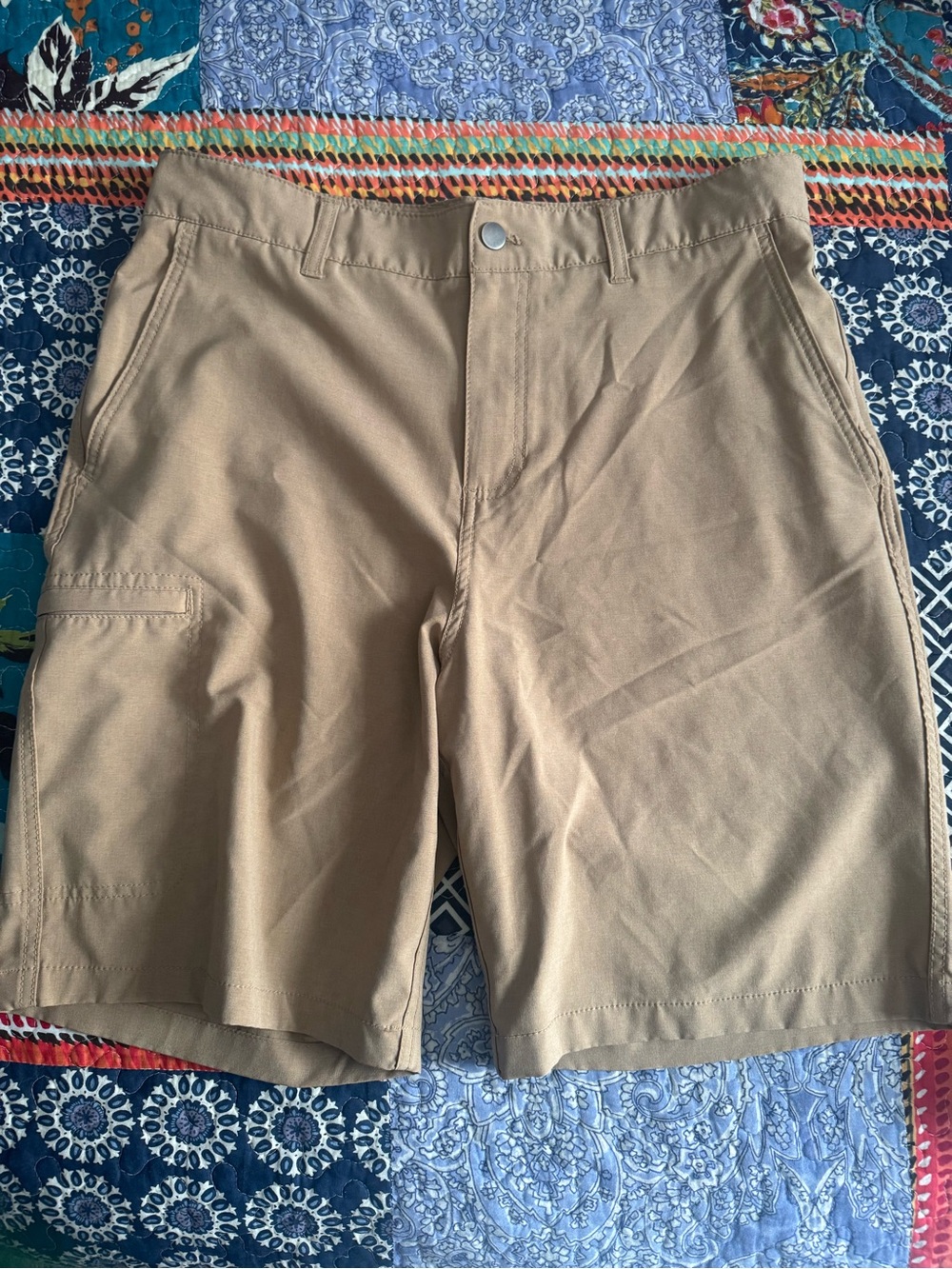 Panama Jack Tan Hybrid Shorts